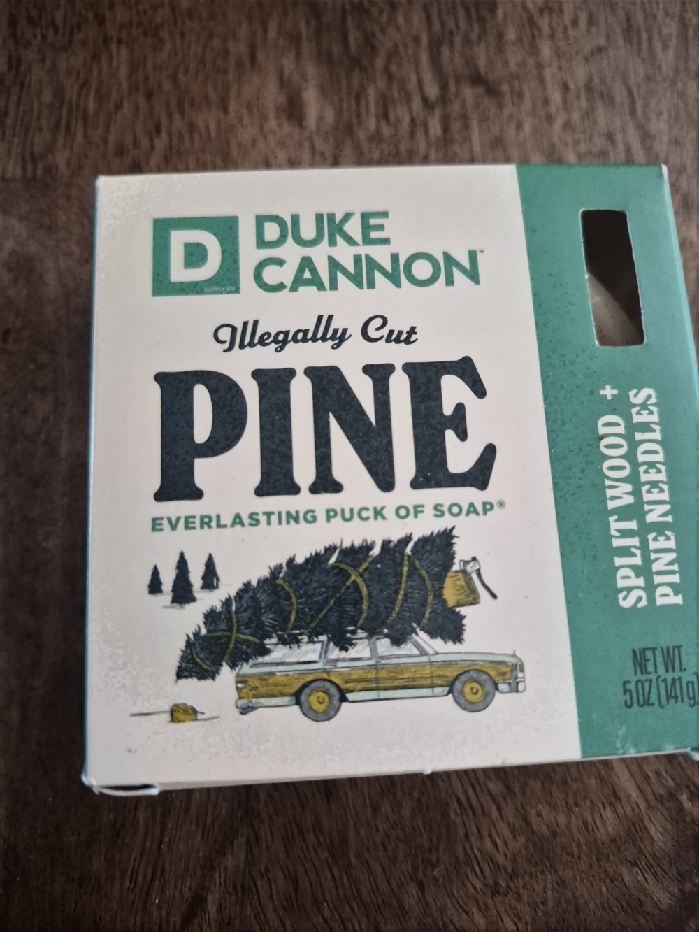 Duke Cannon Illegally Cut Pine Soap - Green